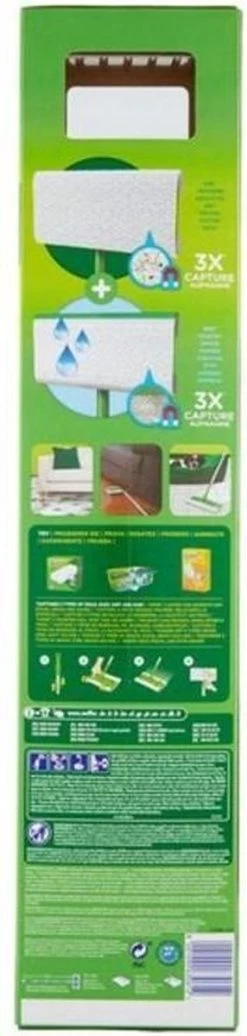 Swiffer Starterskit Vloerwisser Met 8 Stofdoeken En 3 Natte Doeken -Schoonmaakproducten Winkel 286x1200