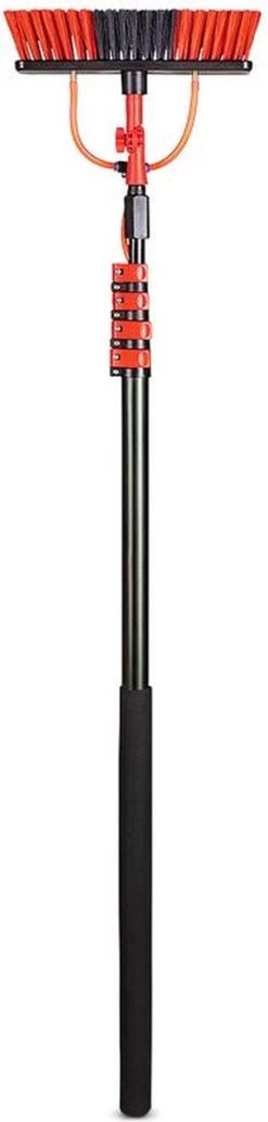 Telescoopsteel Met Borstel 6 Delige Set – Telescoop Met Borstel - Telescoopsteel Ramenwassen – Uitschuifbaar Tot 4,6 Meter - Met Zeepdispenser -Schoonmaakproducten Winkel 287x1200