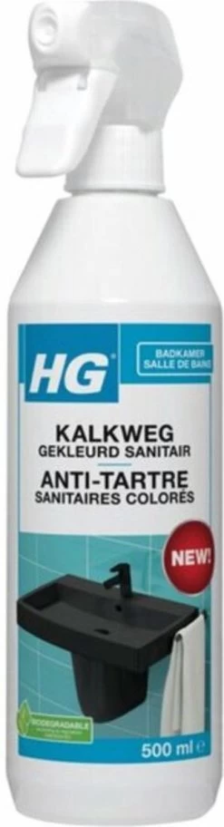 HG Kalkweg Gekleurd Sanitair 500 Ml - 2 Stuks !