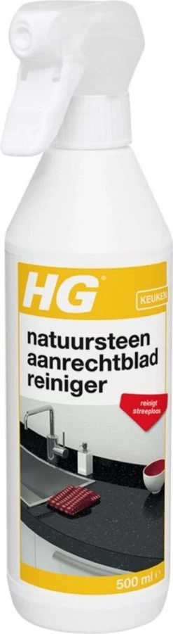 HG Natuurstenen Aanrechtbladreiniger - 500ml - Veilig In Gebruik - Streeploos Schoon - Dagelijkse Reiniging 13 HG Natuurstenen Aanrechtbladreiniger - 500ml - Veilig In Gebruik - Streeploos Schoon - Dagelijkse Reiniging -Schoonmaakproducten Winkel 329x1200 4