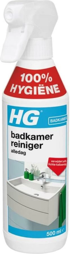 HG Badkamerreiniger Alledag - 500ml - Verwijdert Zeepresten, Huidvetten En Lichte Kalkaanslag -Schoonmaakproducten Winkel 333x1200