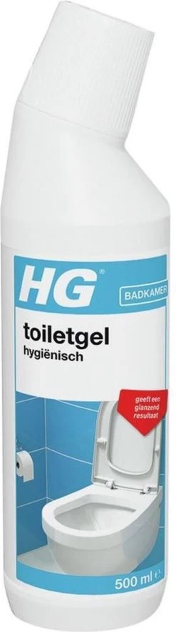 HG Toiletgel Hygiënisch - 500 Ml - Glanzend Resultaat - Krachtige Reiniger En Ontkalker -Schoonmaakproducten Winkel 334x1200 3