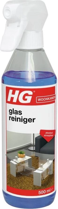 HG Glasreiniger - 500ml - 100% Streeploze Glans - Snel Droog -Schoonmaakproducten Winkel 334x1200 5