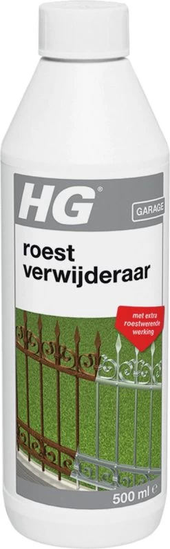 HG Roestverwijderaar - 500 Ml - Verwijdert Roest Zonder Schuren - Roestwerende Werking -Schoonmaakproducten Winkel 373x1200 1