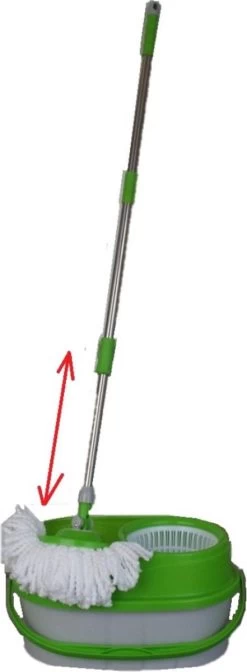 BensonClean Spin Mop - Inclusief Emmer -Schoonmaakproducten Winkel 441x1200