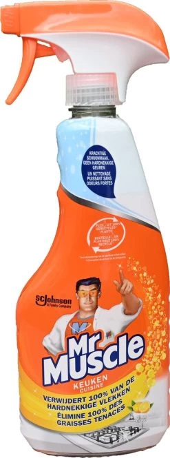 3 X Mr Muscle Keuken Reiniger Spray - Keukenreiniger - 3 X 500ml -Schoonmaakproducten Winkel 446x1200