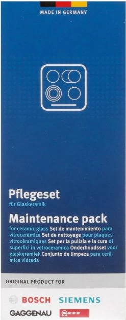 Bosch / Siemens Kookplaat Onderhoudsset - Onderhoudsset Voor Keramische Oppervlakken -Schoonmaakproducten Winkel 473x1200