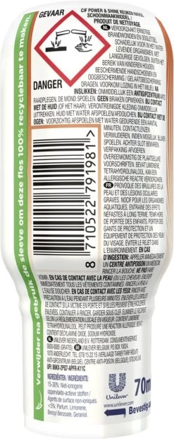 Cif CleanBoost Power & Shine Keuken Ecorefill Capsules - 10 X 70 Ml - Voordeelverpakking -Schoonmaakproducten Winkel 478x1200