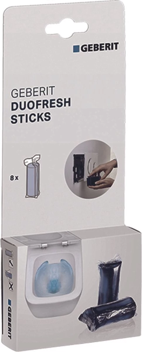 Geberit DuoFresh Sticks - 48 Stuks - Voordeelverpakking - Toilet/WC Blokjes Inbouwreservoir 8 Geberit DuoFresh Sticks - 48 Stuks - Voordeelverpakking - Toilet/WC Blokjes Inbouwreservoir - Afbeelding 6