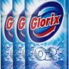 Glorix Bleek O2 - 750 Ml - Toiletreiniger - 3 Stuks - Voordeelverpakking -Schoonmaakproducten Winkel 484x1200