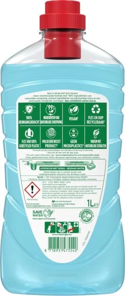 Ajax® Ajax Allesreiniger Fête Des Fleurs Jasmijn 6 X 1L - Voordeelverpakking -Schoonmaakproducten Winkel 509x1200