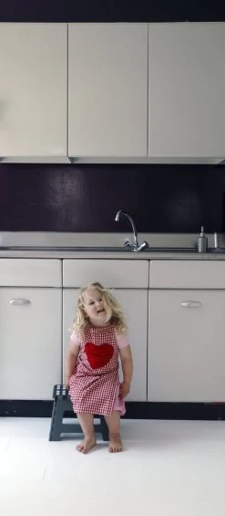 PUHLMANN - Inklapbare Kruk, JAMES, Plastic, Grijs, 22 Cm Hoog, Max 100 Kilo -Schoonmaakproducten Winkel 525x1200