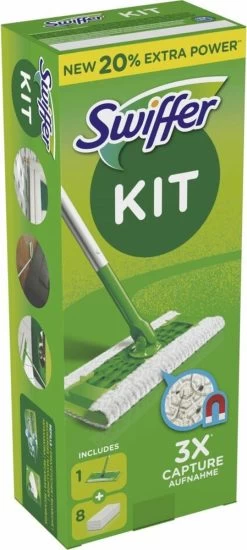 Swiffer Floor Dry Starterkit 21 Swiffer Floor Dry Starterkit -Schoonmaakproducten Winkel 539x1200