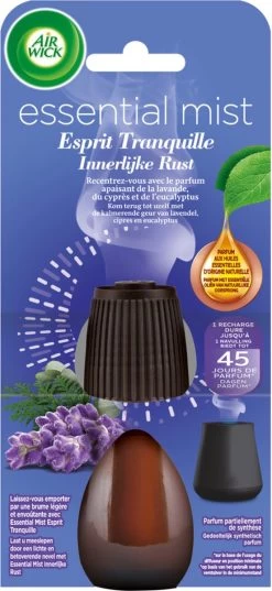 Air Wick Essential Mist Automatische Geurverspreider Luchtverfrisser - Innerlijke Rust - Navulling -Schoonmaakproducten Winkel 552x1200