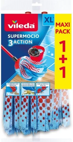 Vileda Vervanging SuperMocio 3 Action - Navulling Voor De Vileda SuperMocio - 2 Stuks 18 Vileda Vervanging SuperMocio 3 Action - Navulling Voor De Vileda SuperMocio - 2 Stuks -Schoonmaakproducten Winkel 621x1200