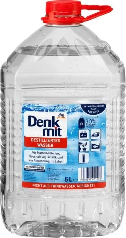 Denkmit Gedestilleerd Water, 5 Liter