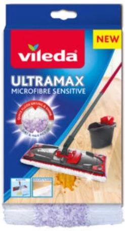 Vileda UltraMax Sensitive - Vervanging - Voor Parket En Delicate Vloeren -Schoonmaakproducten Winkel 651x1200