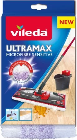 Vileda UltraMax Sensitive - Vervanging - Voor Parket En Delicate Vloeren -Schoonmaakproducten Winkel 660x1200