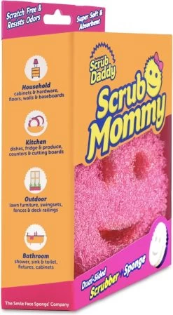 Scrub Daddy - Scrub Mommy Krasvrije Spons Dubbelzijdig Roze 23 Scrub Daddy - Scrub Mommy Krasvrije Spons Dubbelzijdig Roze -Schoonmaakproducten Winkel 660x1200 4
