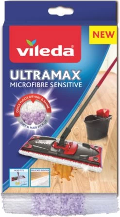 Vileda UltraMax Sensitive - Vervanging - Voor Parket En Delicate Vloeren -Schoonmaakproducten Winkel 661x1200