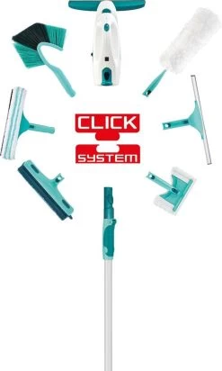 Leifheit Telescoopsteel Aluminium 145-400 Cm Click System -Schoonmaakproducten Winkel 720x1200