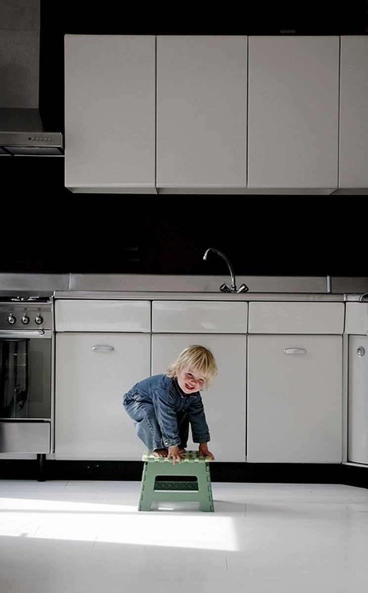 PUHLMANN - Inklapbare Kruk, JAMES, Plastic, Groen, 22 Cm Hoog, Max 100kilo 9 PUHLMANN - Inklapbare Kruk, JAMES, Plastic, Groen, 22 Cm Hoog, Max 100kilo - Afbeelding 7