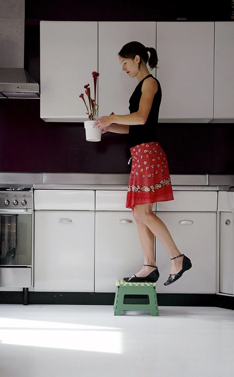 PUHLMANN - Inklapbare Kruk, JAMES, Plastic, Groen, 22 Cm Hoog, Max 100kilo 8 PUHLMANN - Inklapbare Kruk, JAMES, Plastic, Groen, 22 Cm Hoog, Max 100kilo - Afbeelding 6