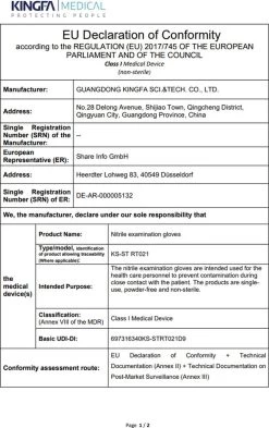 100 Medische Nitril Onderzoekshandschoenen | Kingfa KS-ST RT021 -Schoonmaakproducten Winkel 754x1200 2