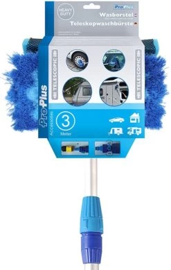 PROPLUS Pro Plus Wasborstel - Heavy Duty - Telescopische Steel - Uitschuifbaar Tot 3 Meter -Schoonmaakproducten Winkel 762x1200