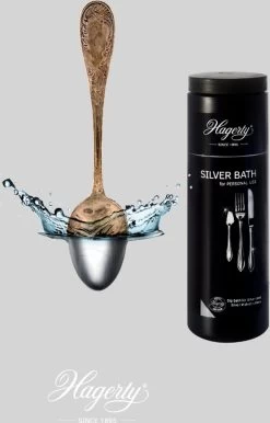 Hagerty Silver Bath - Professional 580ml - Reinigingsbad Voor Zilver Bestek -Schoonmaakproducten Winkel 767x1200