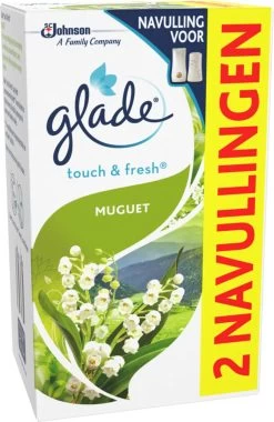 Glade By Brise Touch & Fresh Muguet Navulling - 2 Stuks -Schoonmaakproducten Winkel 780x1200 1