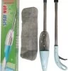 Vloermop Microvezel Met Sprayfunctie - Benson Spray Mop Vloerwisser Lichtblauw/zilver -Schoonmaakproducten Winkel 786x1200