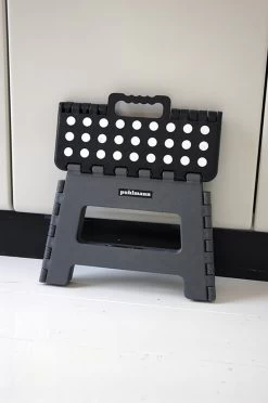 PUHLMANN - Inklapbare Kruk, JAMES, Plastic, Grijs, 22 Cm Hoog, Max 100 Kilo -Schoonmaakproducten Winkel 797x1200 2