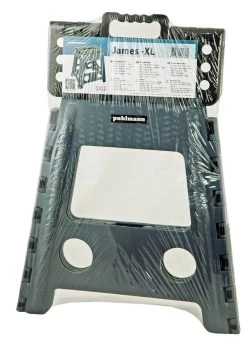 PUHLMANN - Inklapbare Kruk, JAMES, Plastic, Grijs, 40 Cm Hoog, Max 90 Kilo 11 PUHLMANN - Inklapbare Kruk, JAMES, Plastic, Grijs, 40 Cm Hoog, Max 90 Kilo -Schoonmaakproducten Winkel 850x1200