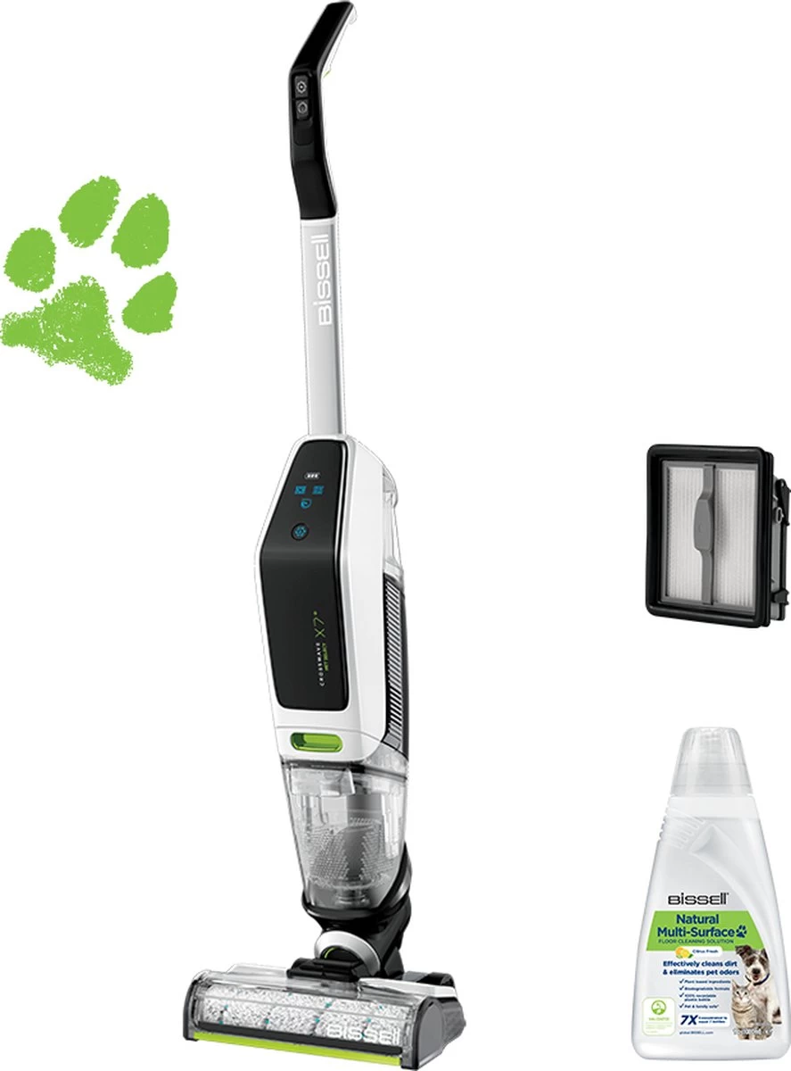 BISSELL 3401N Crosswave X7 Plus Cordless Pet Select 3-in-1 Vloerreiniger 12 BISSELL 3401N Crosswave X7 Plus Cordless Pet Select 3-in-1 Vloerreiniger - Afbeelding 10