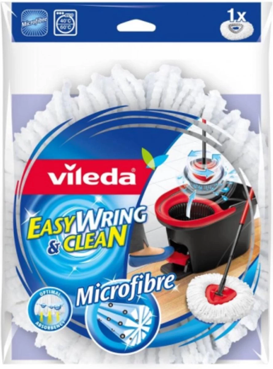Vileda EasyWring&Clean - Vervanging - Classic - Microvezel 16 Vileda EasyWring&Clean - Vervanging - Classic - Microvezel - Afbeelding 14