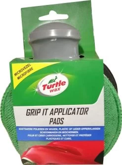 Turtle Wax X7132td Poetspad Grip It - 3 Stuks - Wax Aanbreng - Polijstpad Met Handvat - Schoonmaakspons Auto