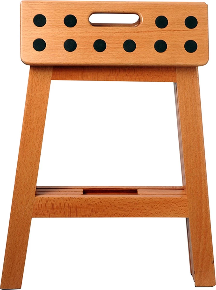 PUHLMANN - Inklapbare Kruk, JAMES, Hout, 41 Cm Hoog, Max 150 Kilo 9 PUHLMANN - Inklapbare Kruk, JAMES, Hout, 41 Cm Hoog, Max 150 Kilo - Afbeelding 7