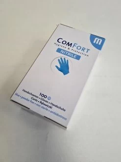 Merkloos Comfort Nitril Wegwerp Handschoenen - Poedervrij - Blauw - Maat M - 100 Stuks -Schoonmaakproducten Winkel 899x1200 18