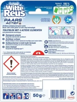 Witte Reus Paars Actief Toiletblok - Lavendel - WC Blokjes Voordeelverpakking - 10 Stuks -Schoonmaakproducten Winkel 900x1200 15