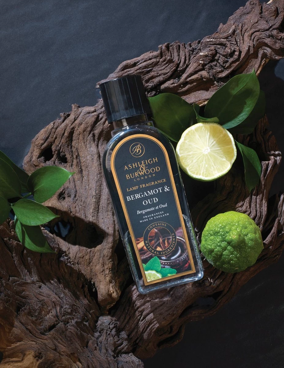 Ashleigh & Burwood Lampenolie Geurolie Bergamot & Oud 500ml 2 Ashleigh & Burwood Lampenolie Geurolie Bergamot & Oud 500ml