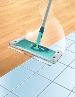 Leifheit Clean Twist M / Combi Clean M Vloerwisser Vervangingsdoek Met Drukknoppen – Micro Duo – 33 Cm -Schoonmaakproducten Winkel 932x1200