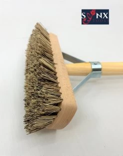 Synx Tools Luiwagen Union 22cm - Tegel Bezem Schrobber- Bezemsteel - Schoonmaakbezem - Schrobborstels - Bezems Met Steel 150 Cm -Schoonmaakproducten Winkel 943x1200