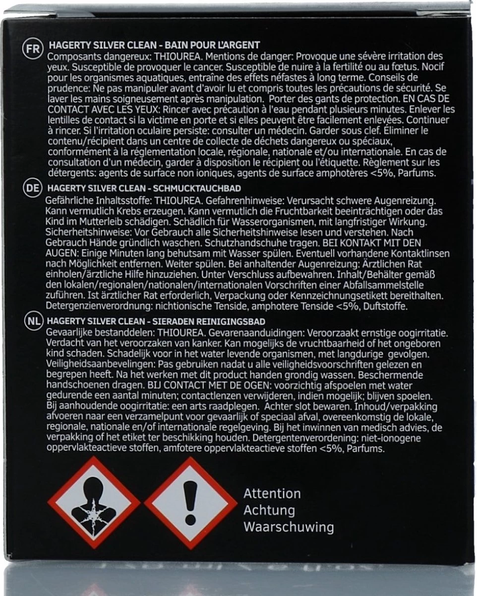 Hagerty Silver Clean - Professional 170 Ml 5 Hagerty Silver Clean - Professional 170 Ml - Afbeelding 3