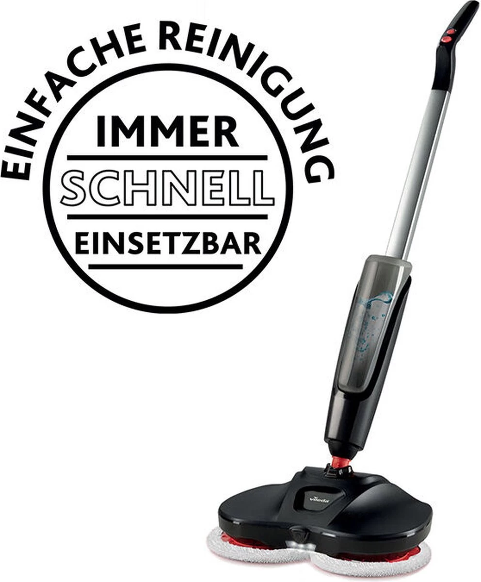 VILEDA® | Looper | Elektrische Vloerwisser | Vileda Dweil | Vileda Mop | Spray Mop | Vloerwisser | Vloerreiniger | Draadloos 4 VILEDA® | Looper | Elektrische Vloerwisser | Vileda Dweil | Vileda Mop | Spray Mop | Vloerwisser | Vloerreiniger | Draadloos - Afbeelding 2