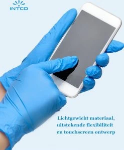 Intco Nitril Handschoenen - 100 Stuks Nitrile Wegwerp Handschoenen - Poedervrij, Latexvrij - Onderzoekshandschoenen - Maat: S - Blauw 14 Intco Nitril Handschoenen - 100 Stuks Nitrile Wegwerp Handschoenen - Poedervrij, Latexvrij - Onderzoekshandschoenen - Maat: S - Blauw -Schoonmaakproducten Winkel 992x1200 4